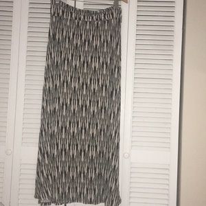 French Laundry Geometric Maxi Skirt Sz.1X